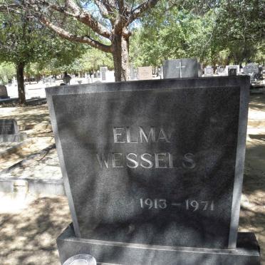 WESSELS Elma 1913-1971