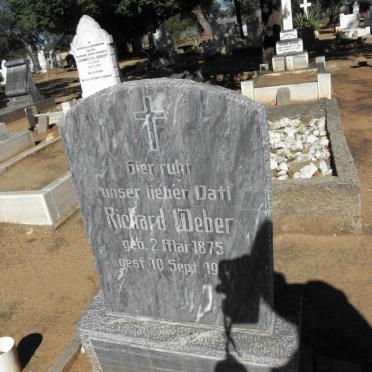 WEBER Richard 1875-1934