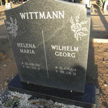 WITTMANN Wilhelm Georg 1911-1999 &amp; Helena Maria 1922-1990