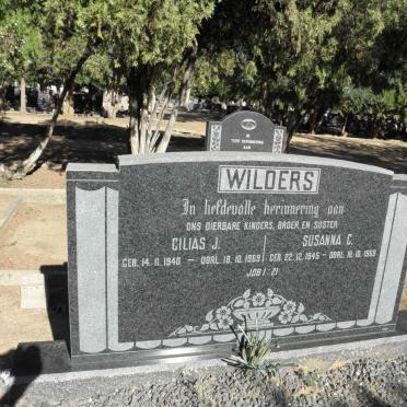 WILDERS Cilias J. 1940-1969 &amp; Susanna C. 1945-1969