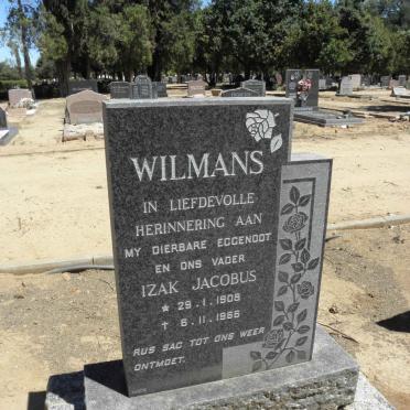 WILMANS Izak Jacobus 1908-1966