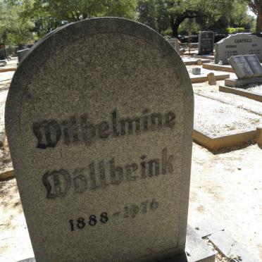 WÖLLBRINK Wilhelmine 1888-1976