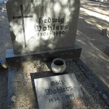 WOHLERS Hedwig 1901-1990 :: WOHLERS Götz 1934-1991