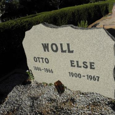 WOLL Otto 1886-1966 &amp; Else 1900-1967