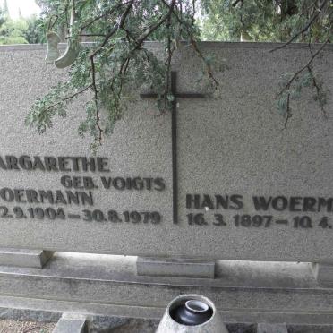 WOERMANN Hans 1897-1971 &amp; Margarethe VOIGTS 1904-1979
