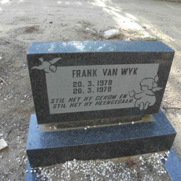 WYK Frank, van 1978-1978