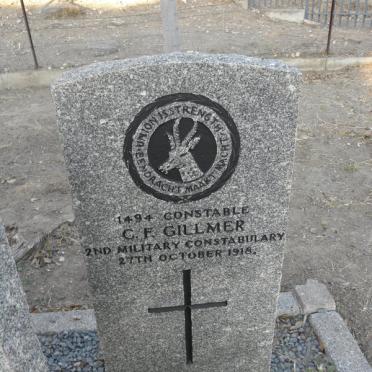GILLMER C.F. -1918