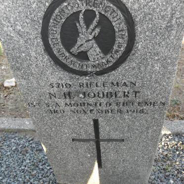 JOUBERT N.H. -1918
