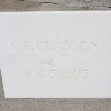 CLASSEN C.E. -1905