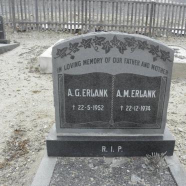 ERLANK A.G -1952 &amp; A.M. -1974