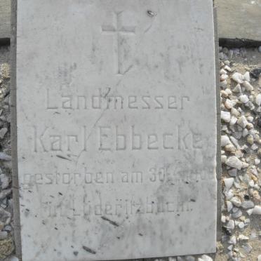EBBECKE Karl -1908