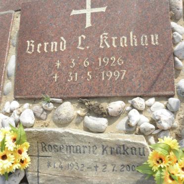 KRAKAU Bernd L. 1926-1997