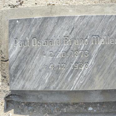 MULLER Paul Oswald Brune 1873-1938