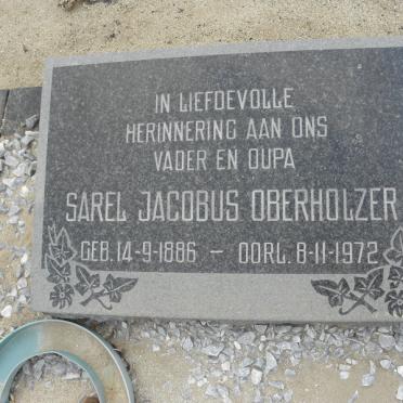 OBERHOLZER Sarel Jacobus 1886-1972