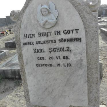SCHOLZ Karl 1909-1910