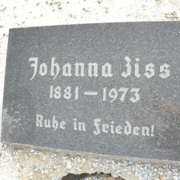 ZISS Johanna 1881-1973