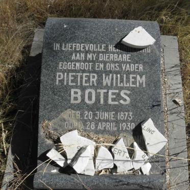 BOTES Pieter Willem 1873-1930