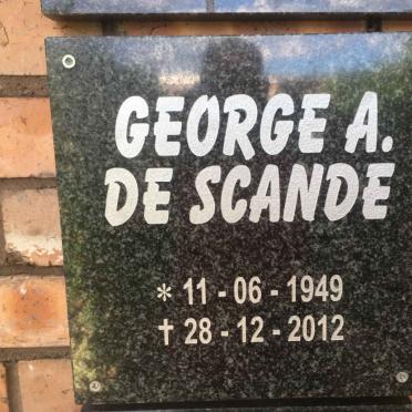 SCANDE George A., de 1949-2012