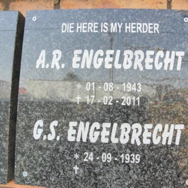 ENGELBRECHT A.R. 1943-2001 :: ENGELBRECHT G.S. 1939-