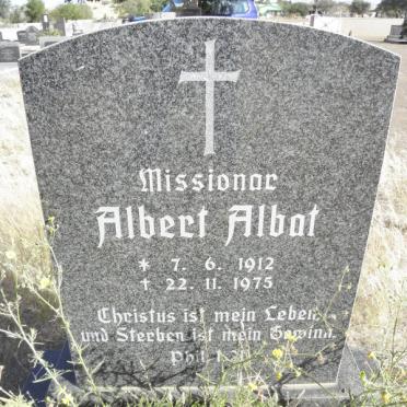 ALBAT Albert 1912-1975