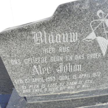 BLAAUW Alec John 1953-1972