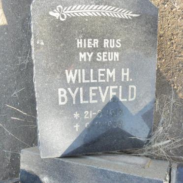 BYLEVELD WilleM H. 1918-1959