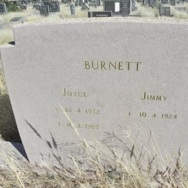 BURNETT Jimmy 1924- &amp; Joyce 1932-1985