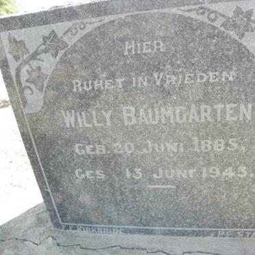 BAUMGARTEN Willy 1885-1943