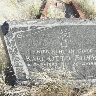 BÖHME Karl Otto 1882-1962