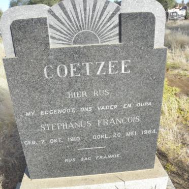 COETZEE Stephanus Francois 1910-1964