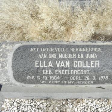 COLLER Ella, van nee ENGELBRECHT 1904-1978