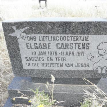 CARSTENS Elsabe 1970-1971