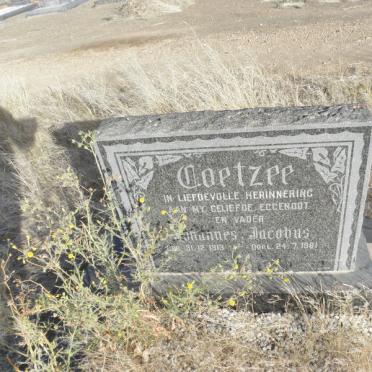 COETZEE Johannes Jacobus 1913-1961