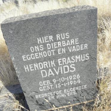DAVIDS Hendrik Erasmus 1926-1964