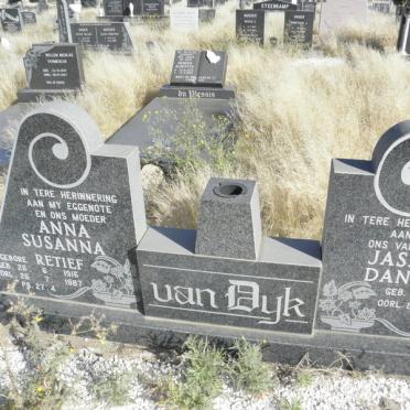 DYK Jasper Daniel 1911-2001 &amp; Anna Susanna 1916-1987