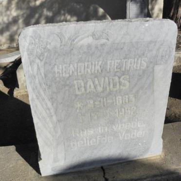 DAVIDS Hendrik Petrus 1883-1952