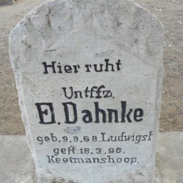 DAHNKE E. 1868-1896
