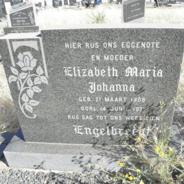 ENGELBRECHT Elizabeth Maria Johanna 1908-1975