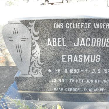 ERASMUS Abel Jacobus 1890-1976