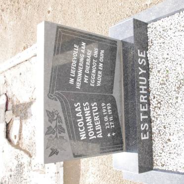 ESTERHUYSE Nicolaas Johannes Albertus 1919-1993