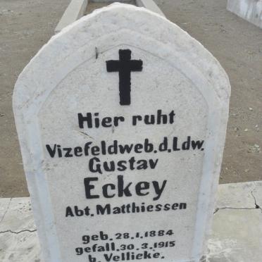 ECKEY Gustav 1884-1915