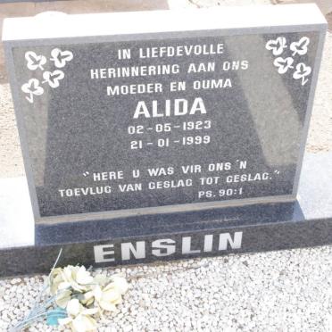 ENSLIN Alida 1923-1999
