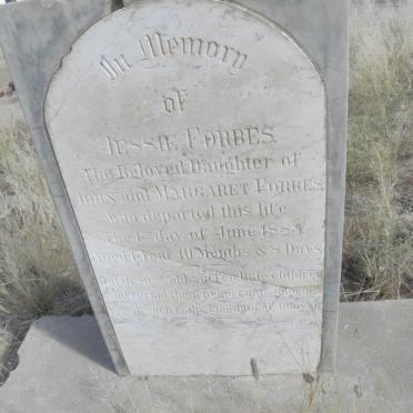 FORBES Jessie -1883