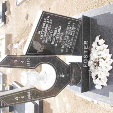 FOSTER Hendrika Wilhelmina 1964-1993