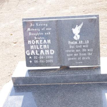 GALAND Noreen Hileni 1990-2005