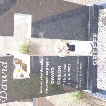 GREEFF Dawid Gideon 1956-2003