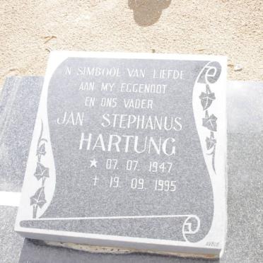 HARTUNG Jan Stephanus 1947-1995