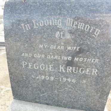 KRUGER Peggie 1909-1946