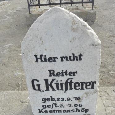KUSTERER G. 1876-1906