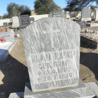 KADUR Klara nee GRAF 1887-1959